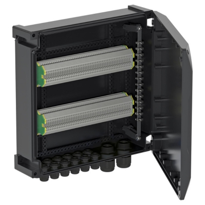 Barrera en Caja de GRP Precableada 