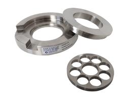 Portadiscos reutilizable de Inox 316 para disco RT2