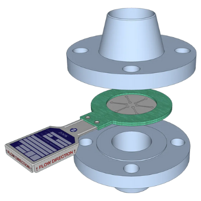 forma de instalación disco de ruptura
