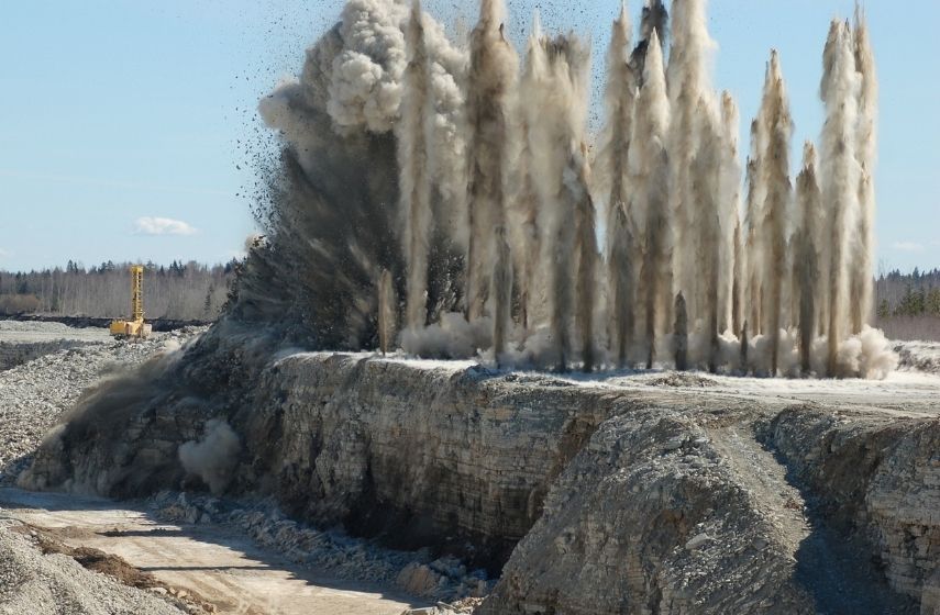 aplicación del disco de ruptura en procesos de extracción de minerales